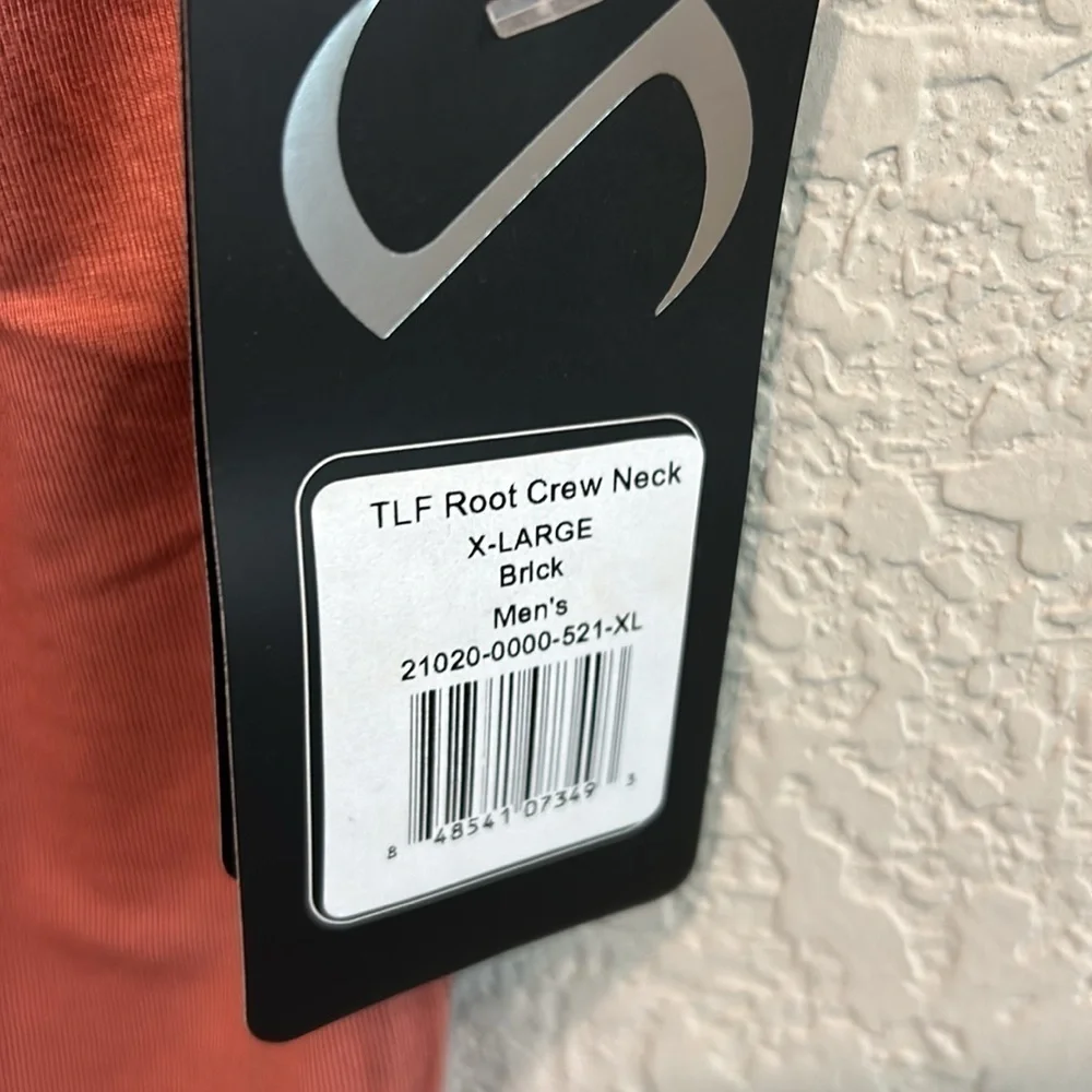 Tlf apparel brick color nwt size xl